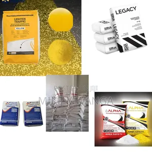 Skid Resistant Thermoplastic Road Making Paint