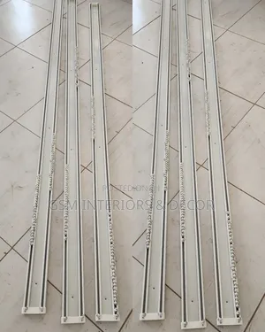 Aluminium Curtain Rails With Silent Rolling Runners