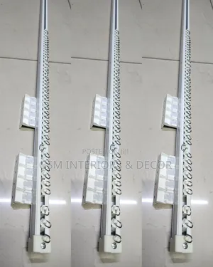 Aluminium Curtain Rails, Single Strand Track Rails