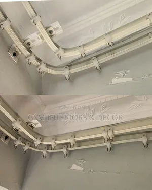 Aluminium Bendable Curtain Rails With Smooth Bends