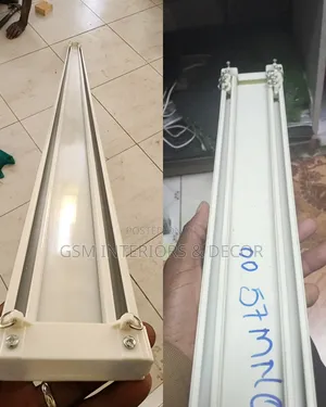 Flat Bar With Aluminium Curtain Rails for Hooks Curtains