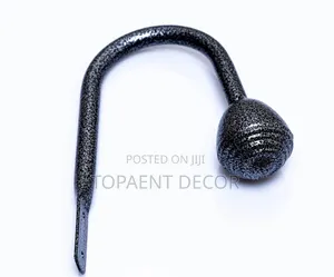 Silver Grey,Heavy Duty ,Strong,Non Rusty Powder Coated Curtain Holders
