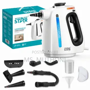 1350w Winning Star Handheld Steam Cleaner(15 PCS Accessories)