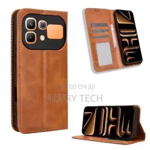 Caseme Leather Flip Cover for Infinix Note 60 Pro 5g Case Magnetic