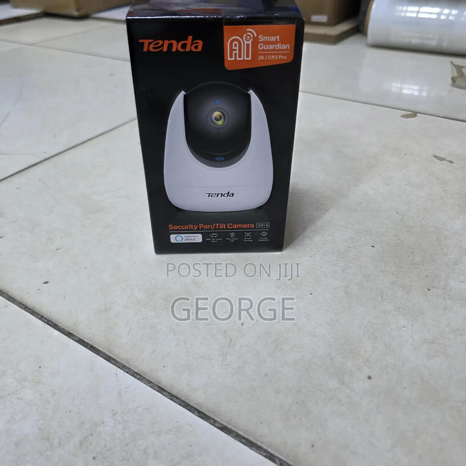 Tenda Cp3 Pro 3mp PTZ Wifi Camera