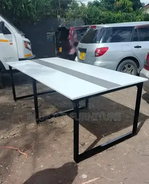Metallic Meeting Table