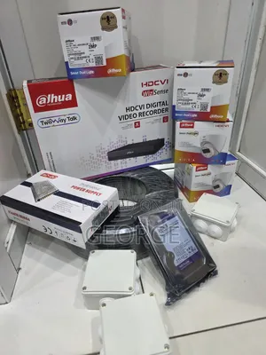 Dahua Smart Hybrid CCTV 4 Camera Kit