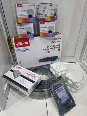 Dahua 4ch CCTV Kit – Smart Monitoring Full Coverage Security