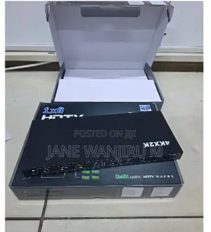 New 1x8 8 Way Ultra Hd 1080p Hdmi Splitter