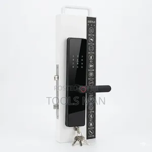 5-in-1 Smart Fingerprint Door Lock Wifi App Control.