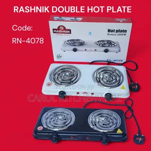 Double Burner Hot Plate/Electric Double Hot Plate