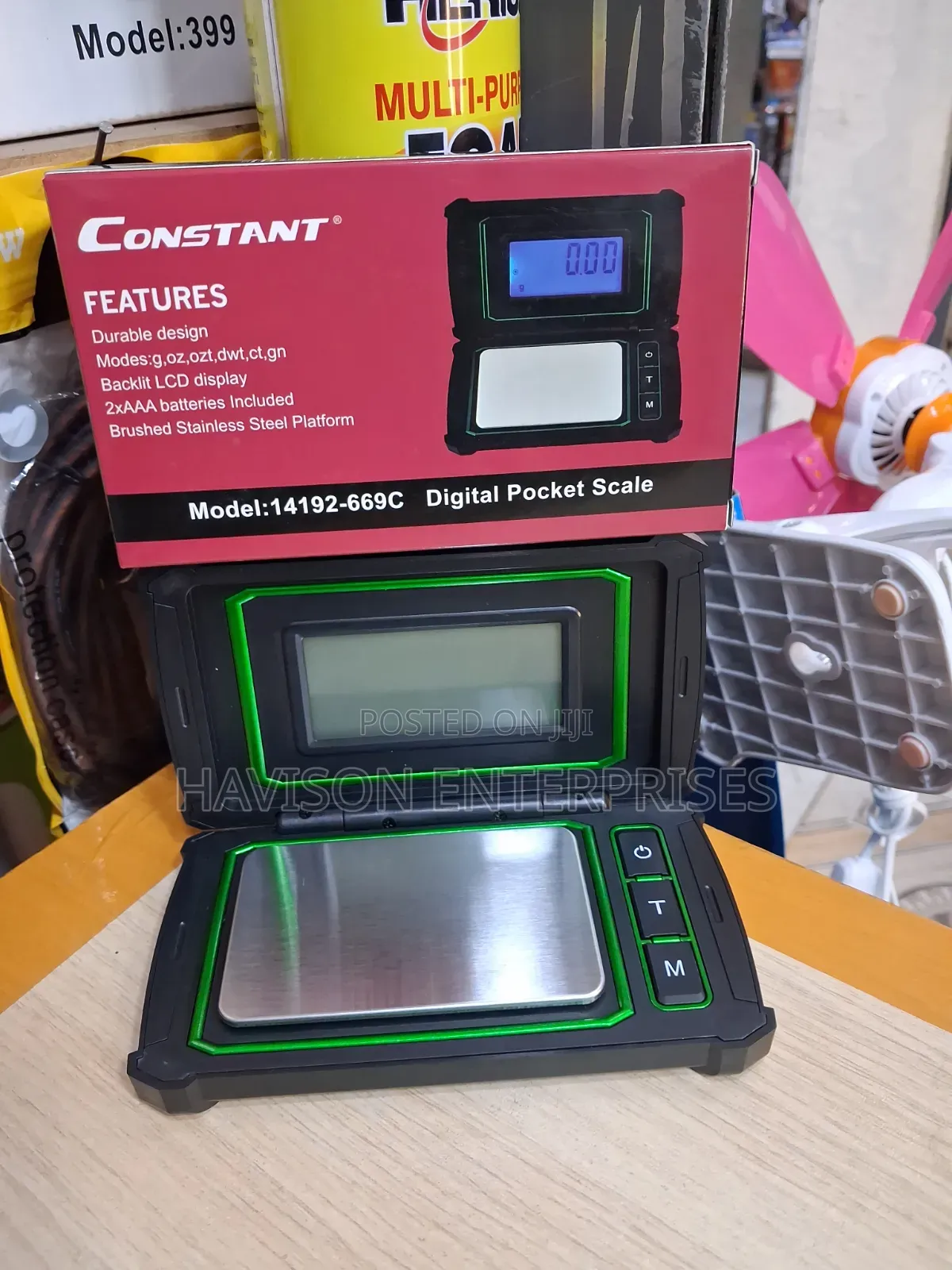 Durable Digital Constant Scale