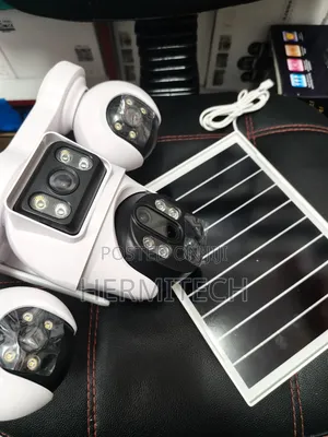 Solar Security 4lens Quad Lens 4g Smart Outdoor CCTV