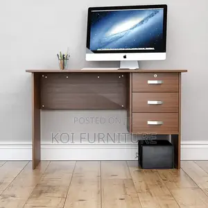 Office Desk : 0.9m Wooden Home Office Study Desk