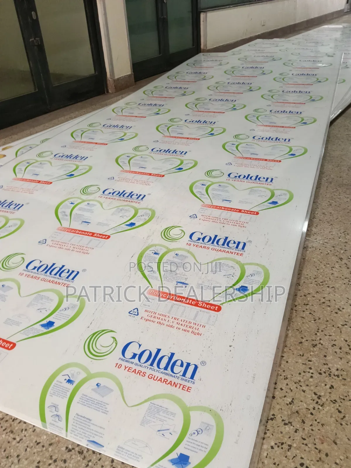 Golden Polycarbonate Sheets