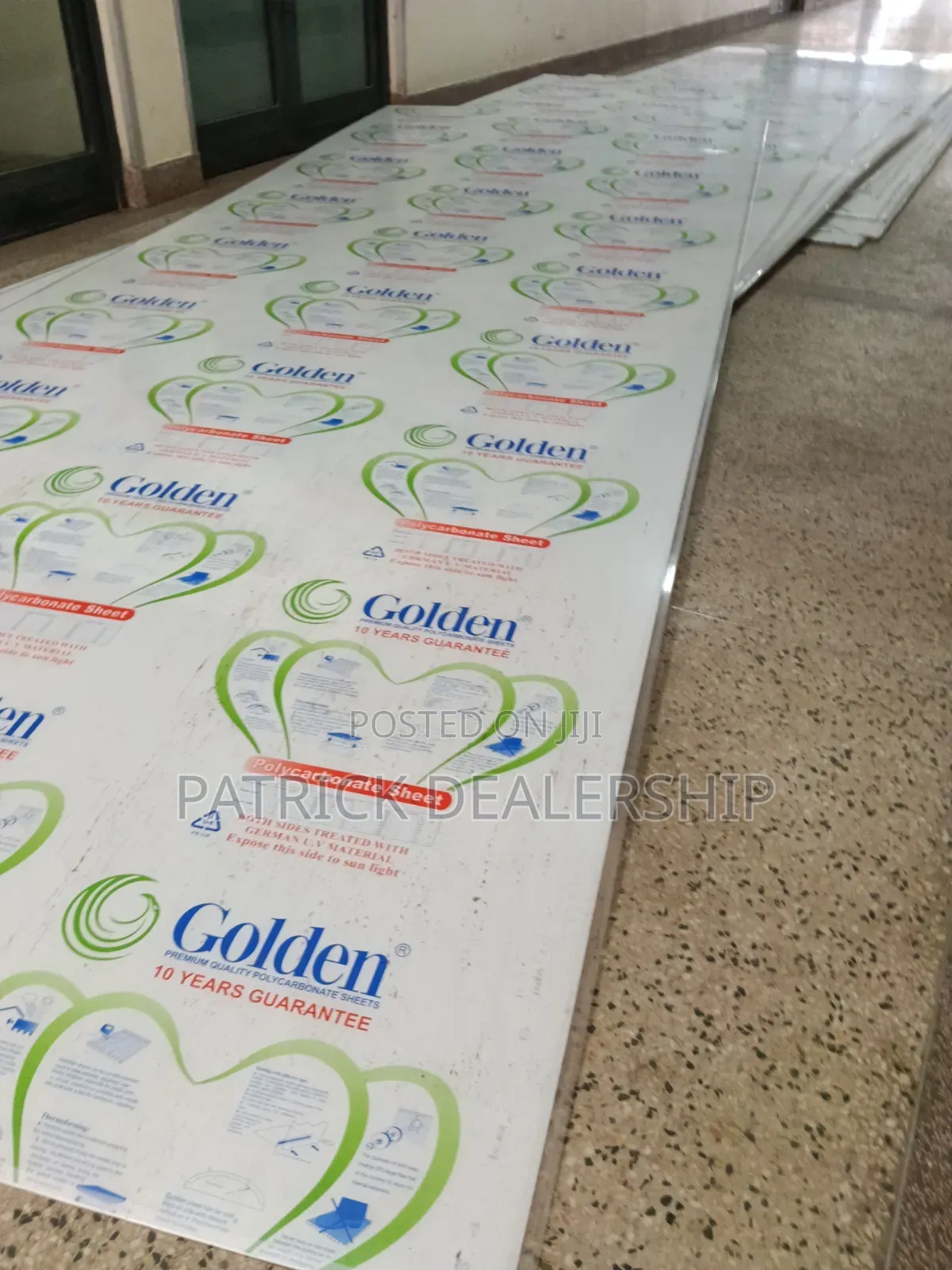 Golden Polycarbonate Sheets