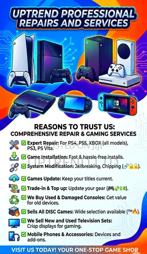 Top Gaming Console Repair Services in Kenya - Best Video Game 