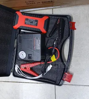 99800mah Car Jump Starter With Built in Tire Inflator and Power Bank