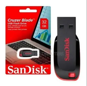 Sandisk Cruzer Blade Usb Flash Drive 32gb