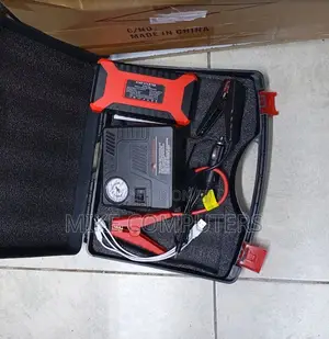 Car Jump Starter With Air Compressor Pump Emergency Power Bank