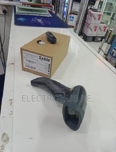 Handheld Wireless Barcode Scanner - Syble Xb-6221rb High Speed