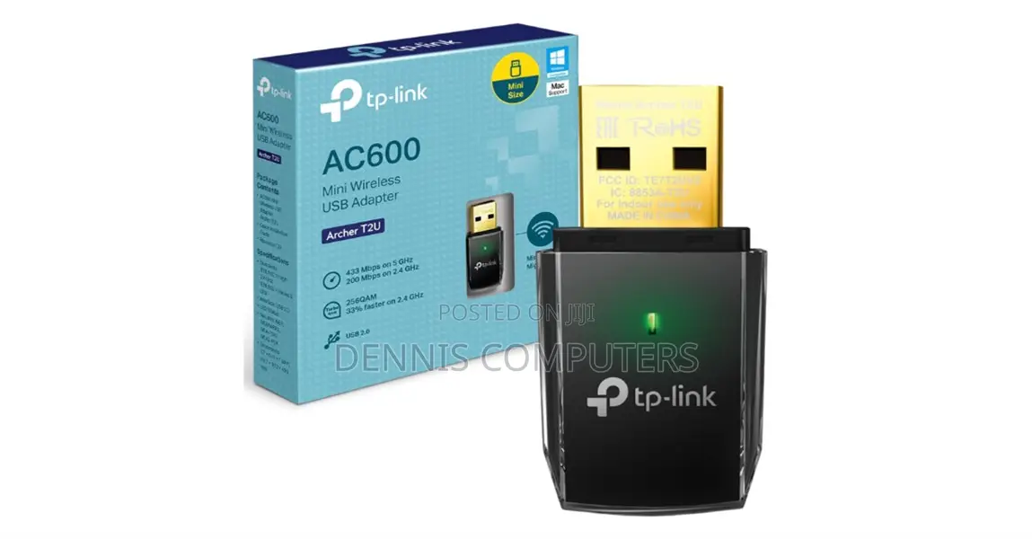 Tp-link Ac600 Wireless Dual Band Usb Adapter Tl-archer T2u