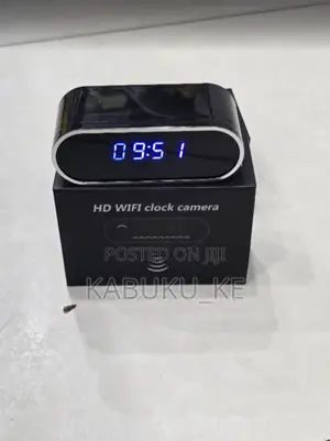 Hidden Spy Camera Digital Table Clock - Wifi Camera With Lookcam App