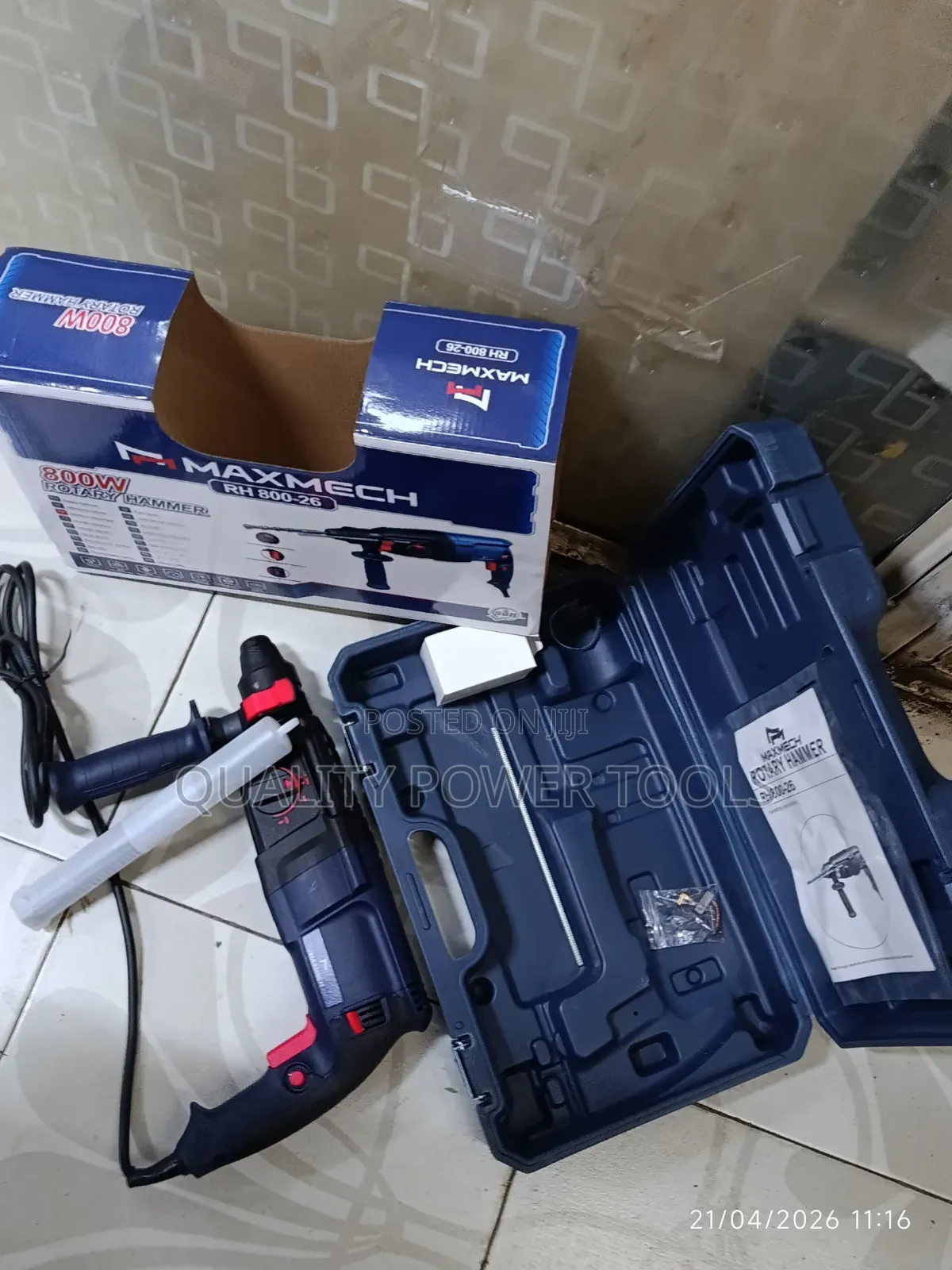 Maxmech Rotary Hammer 800w