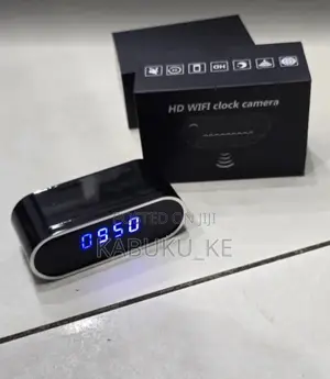 Hidden Camera Table Clock - Secret Wifi Surveillance With App