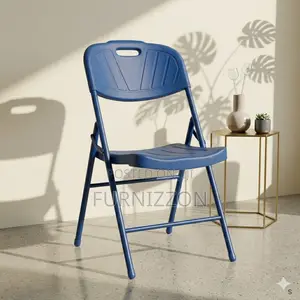 Blue Foldable Chair – Compact, Strong Multi-Purpose