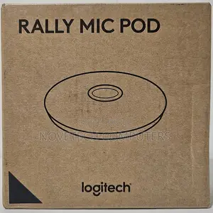 Logitech Rally Mic Pod Wired Microphone (989-000430) - New Sealed
