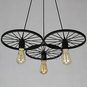 3way Wheel Pendant Light