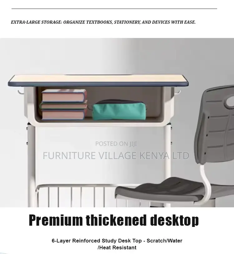 Adjustable Imported Homework Kid's Desk Chair
