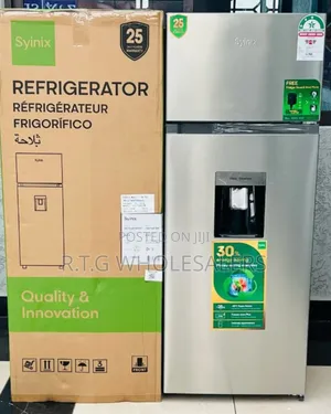 Syinix 210l 3-Star Fridge With Water Dispenser