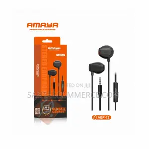 Amaya Aep-12 Extra Bass Ultimate Comfort Earphones