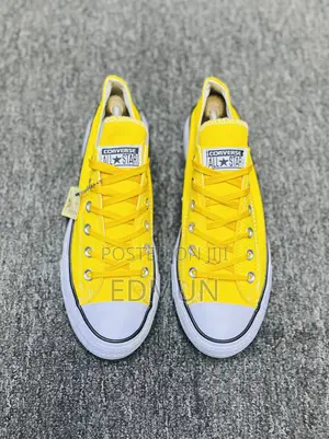 Mastered Yellow Converse