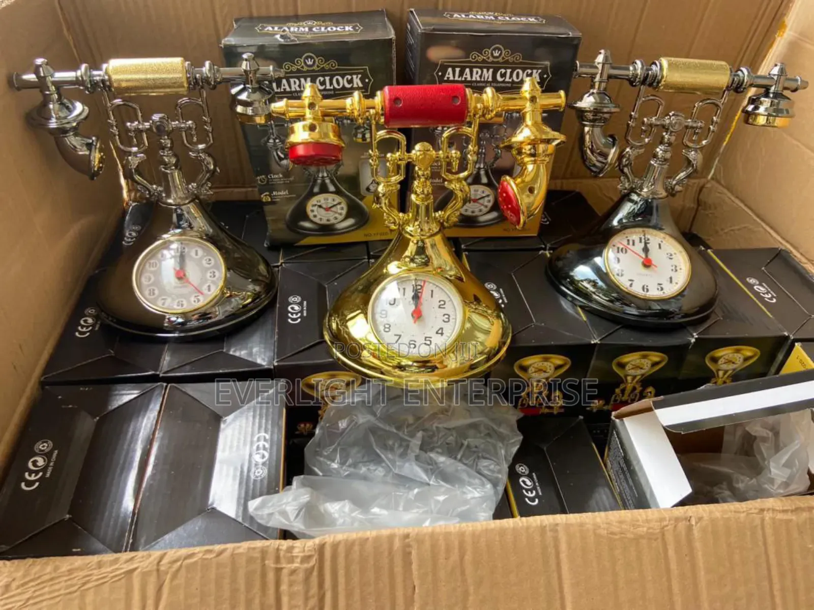Retro Telephone Alarm Clock