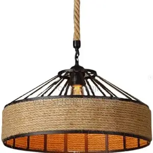 300mm Hemp Rope Pendant Light