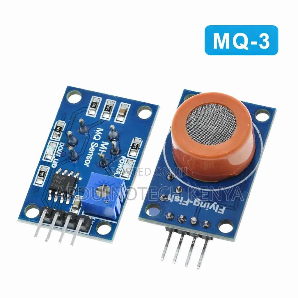 Mq-3 Alcohol Gas Sensor Module for Alcohol Detection Projects