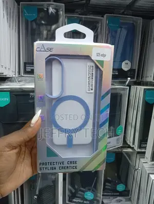Samsung Galaxy S25 Edge Built-in Magnetic Ring Protective Case
