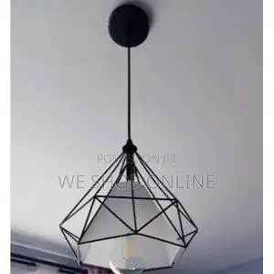 Metal Cage Pendant Light