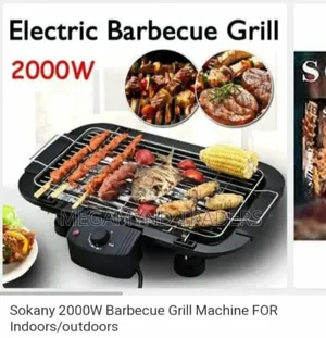 Electric Barbecue Grill / Outdoor Indoor Portable Barbecue Cooker