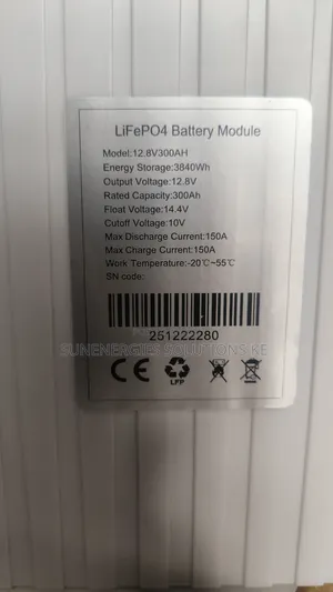 3.84kwh 12.8v 300ah Solarmax Lithium Battery