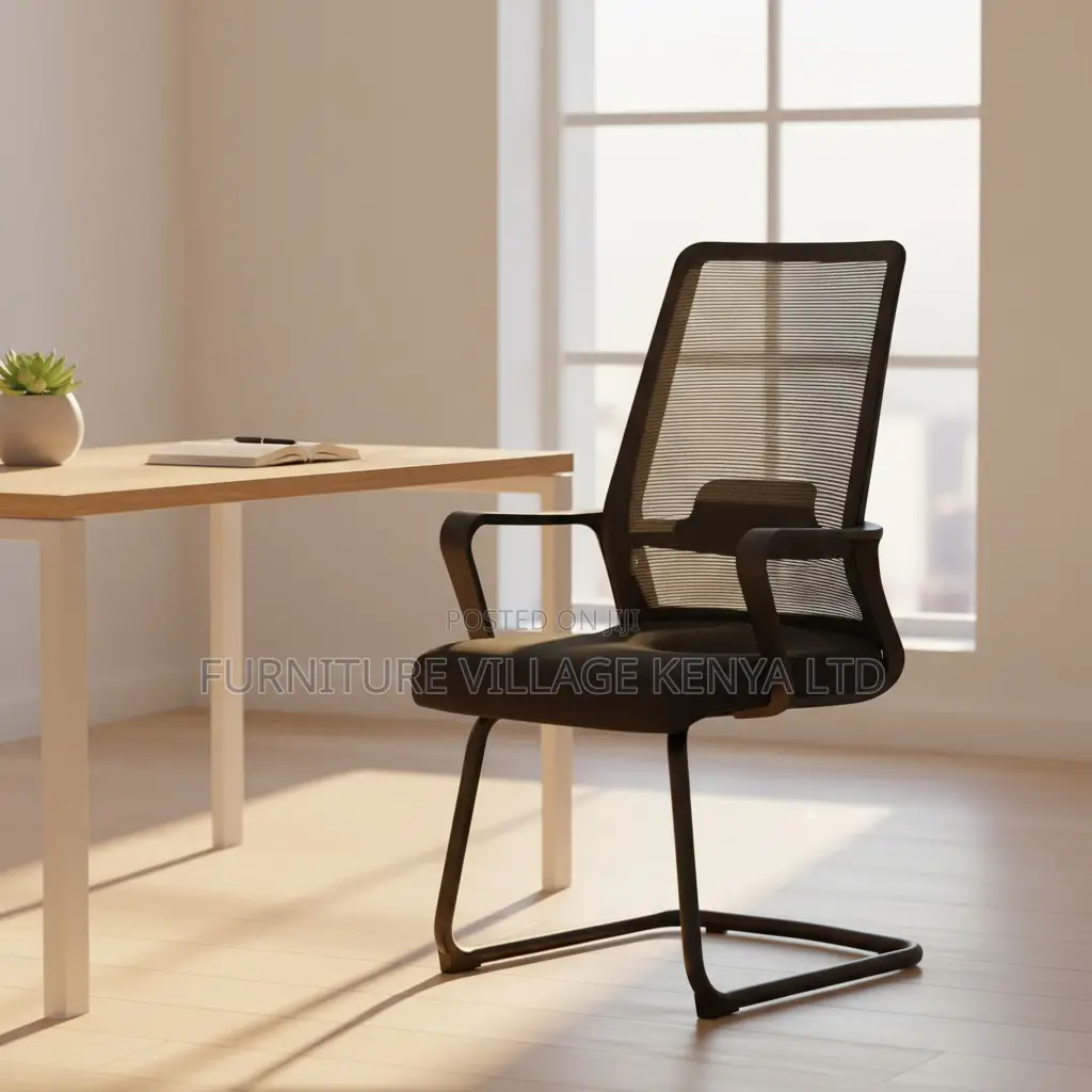 Ergonomic Mid-Back Mesh Boardroom Seat