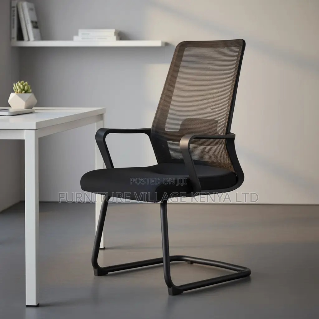 Ergonomic Mid-Back Mesh Boardroom Seat