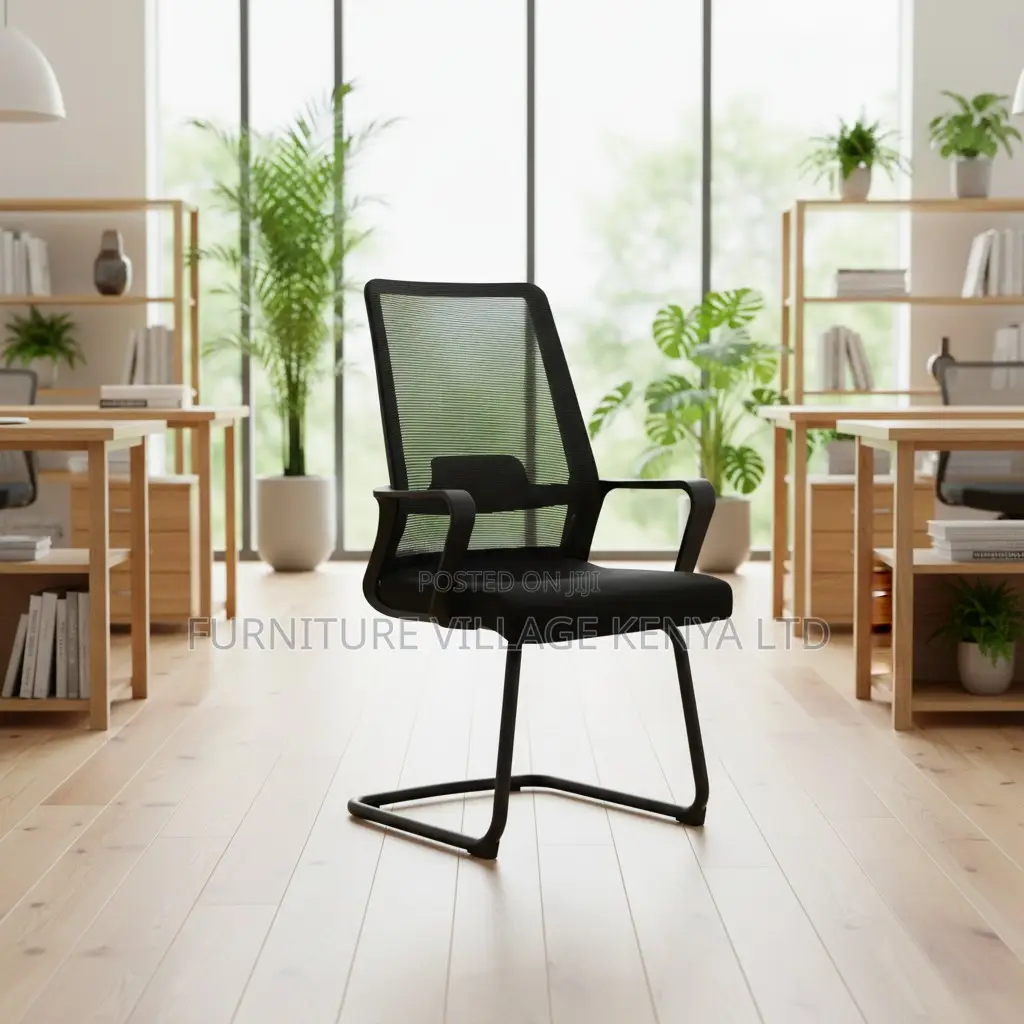 Ergonomic Mid-Back Mesh Boardroom Seat