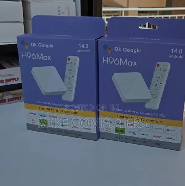 H96max 2+16 Android 14.0 Tv Box - Smooth Android Smart Box
