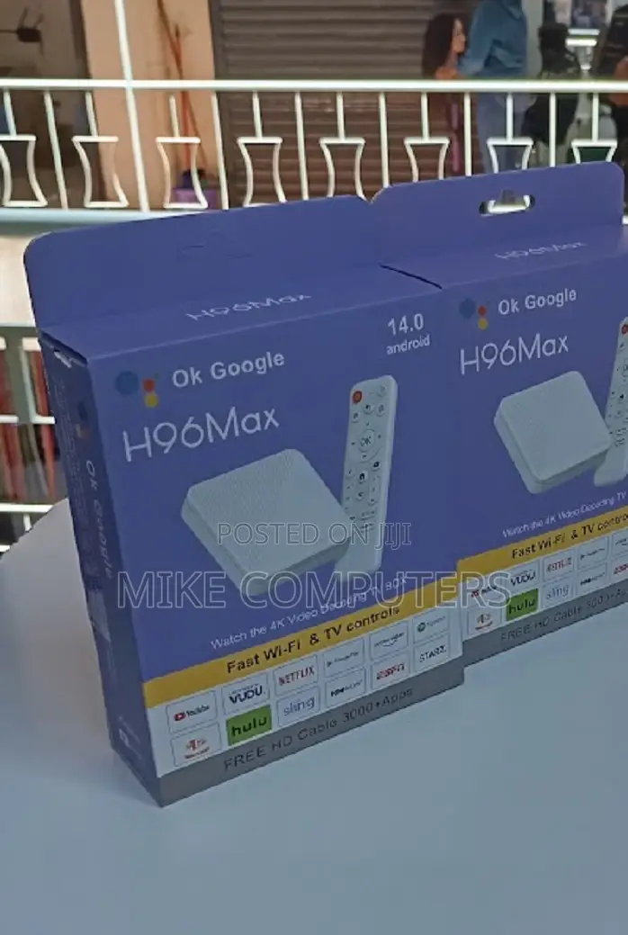 Android Tv Box H96max 2+16 Android 14.0