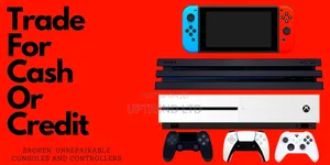 Trade Your Playstation ,Xbox or Nintendo for Cash or Credit