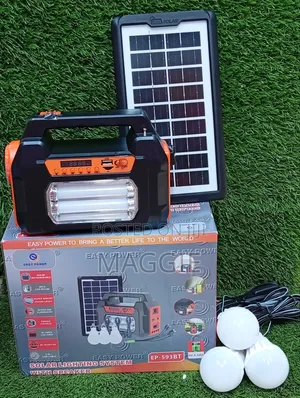 Solar Lighting System With Speaker